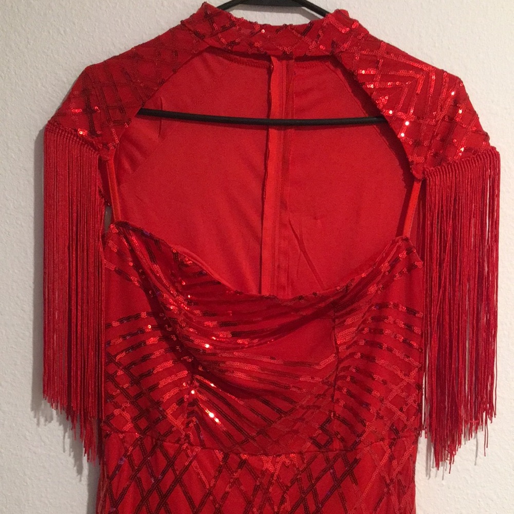 Red Evening Dress